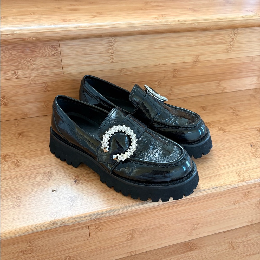 jeffrey cambpell platform loafers